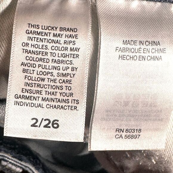 Lucky Brand The Roll Up Denim Shorts Size 2 / 26 📦 - Picture 4 of 6